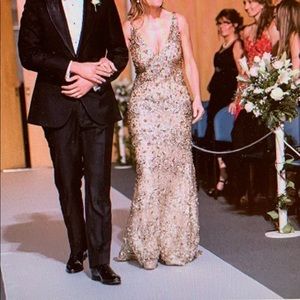 Naeem Khan Golden Night Gown